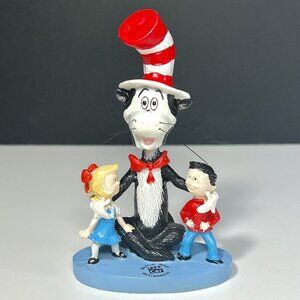 Dr. Seuss The Cat In The Hat Bobblehead Figurine with‎ Kids 2003